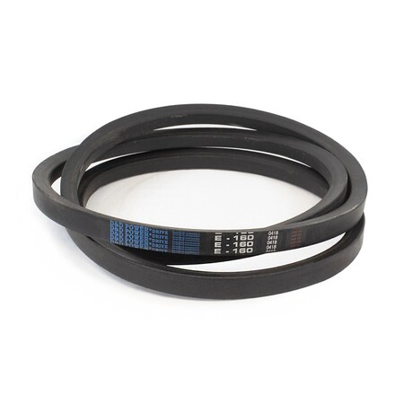 D&D E160 Classical V-Belt, 166 in Outside Length, 1 1/2 in Top Width, 1 Ribs E160